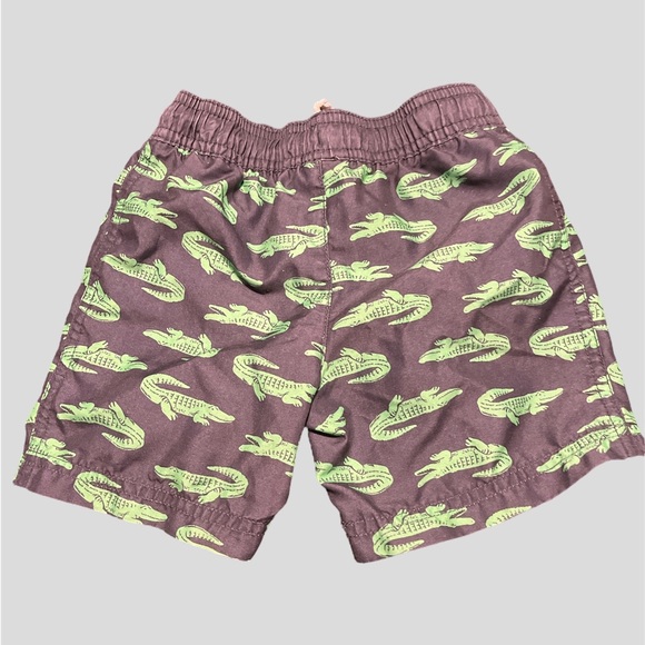 Alligator Swim Trunks Size 2T - Picture 2 of 6
